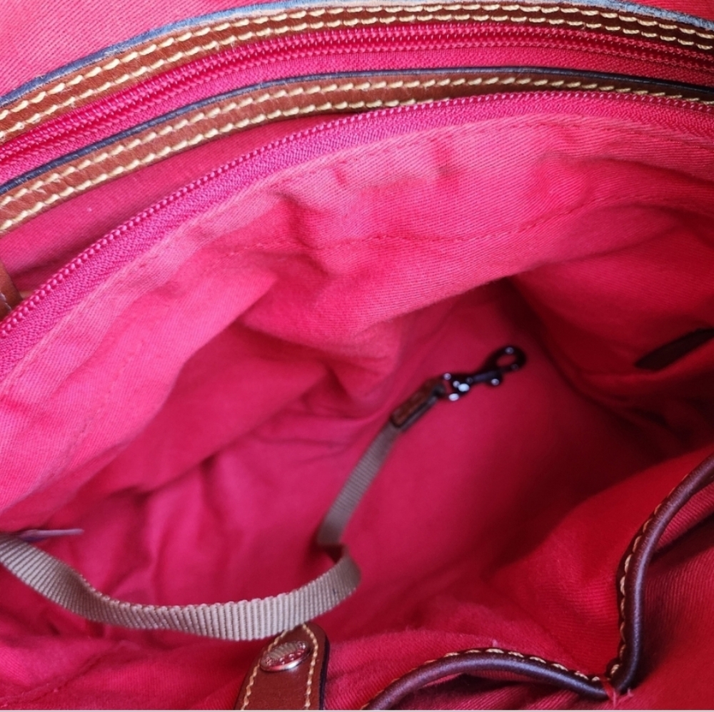 Dooney & Bourke Nylon Navy Blue Erica Shoulder Bag - Picture 9 of 12